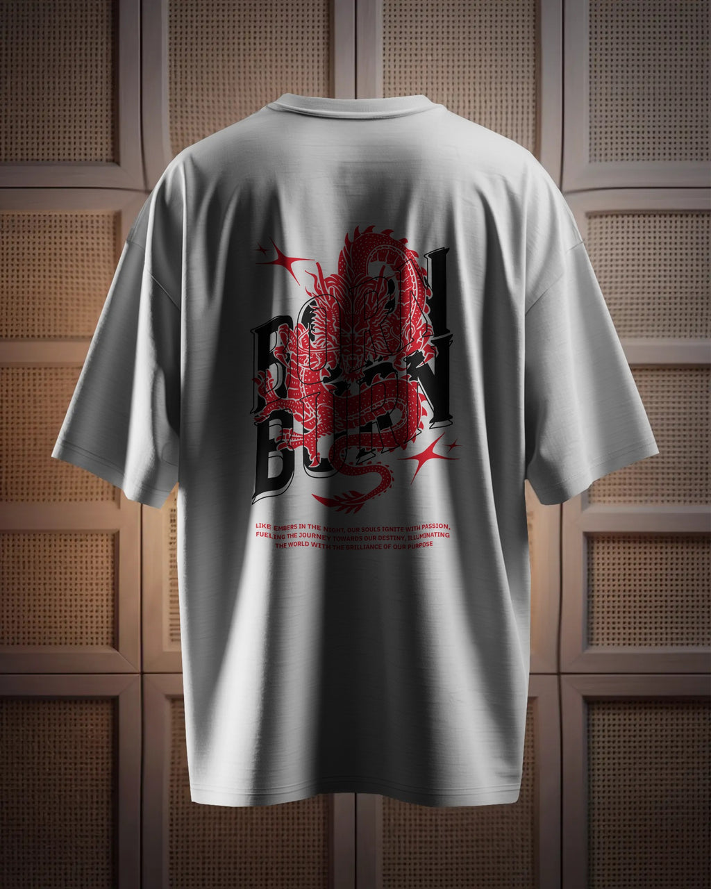 Born to Burn - Unisex Premium Oversized Tshirt